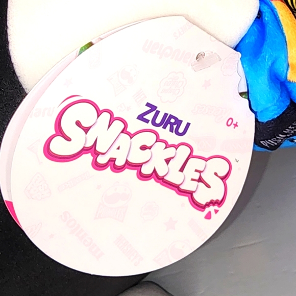 DAISY 🐄 Mike & Ikes Rainbow Glitter Ear Cow Snackles Plush by Zuru Toys ☆》NWT《☆ - Picture 8 of 9